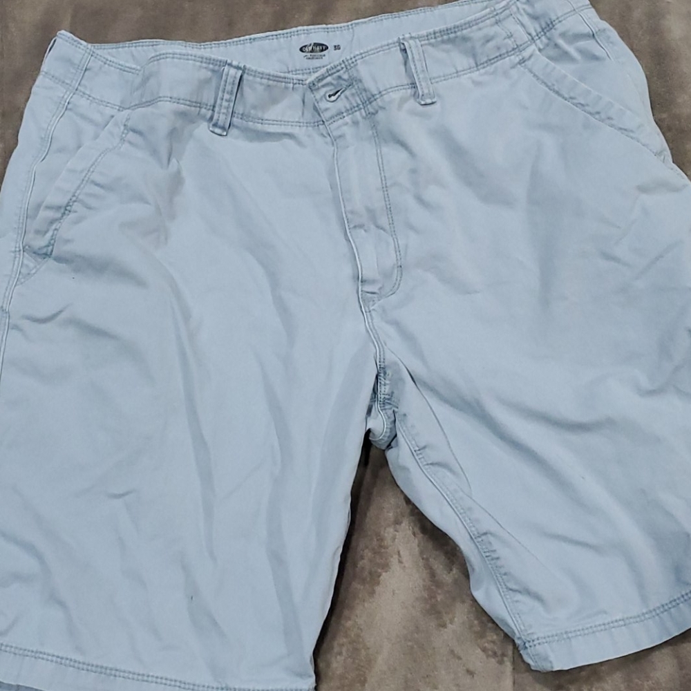 Blue old navy flat shorts
